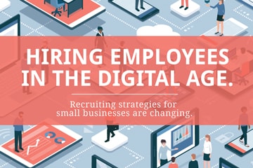 employee recruiting infographic, how to hire employees infographic