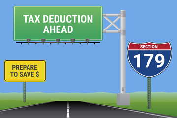 section 179 vehicles infographic, section 179 vehicle deduction infographic
