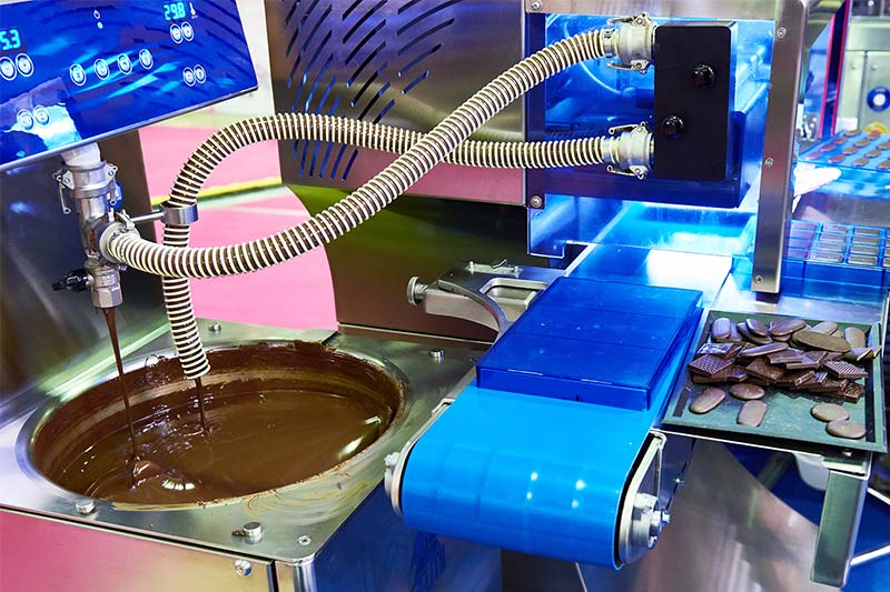 chocolate production machinery and melting tank, chocolate making equipment financing
