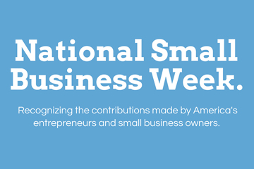 national small business week infographic, what is national small business week