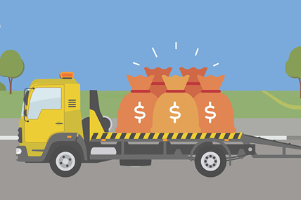 towing business success tips infographic, towing company success infographic