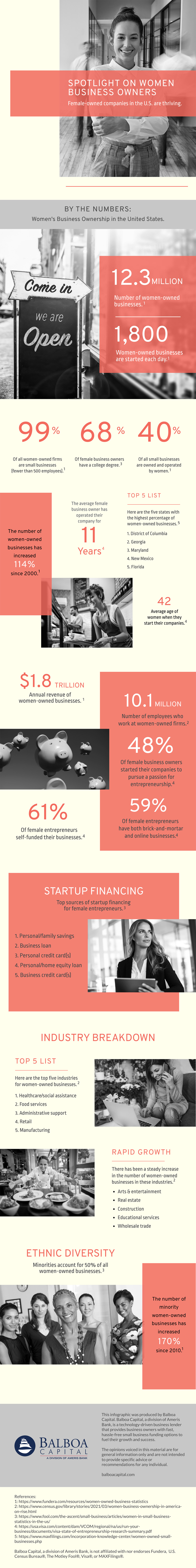 Women Business Owners Infographic