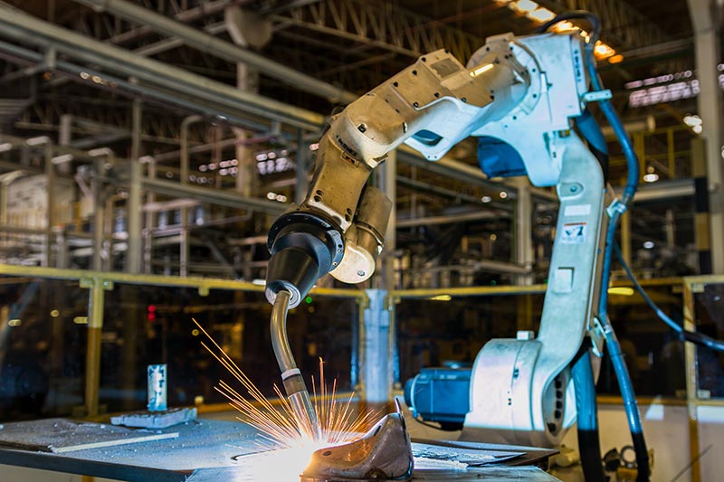 robotics equipment financing, large automation equipment welding metal